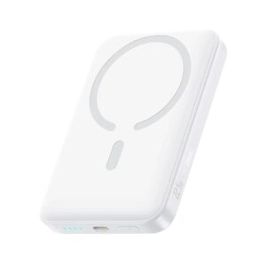 1-170 Baseus EnerFill FM11 22.5W Magnetická Powerbanka 10000mAh Moon White