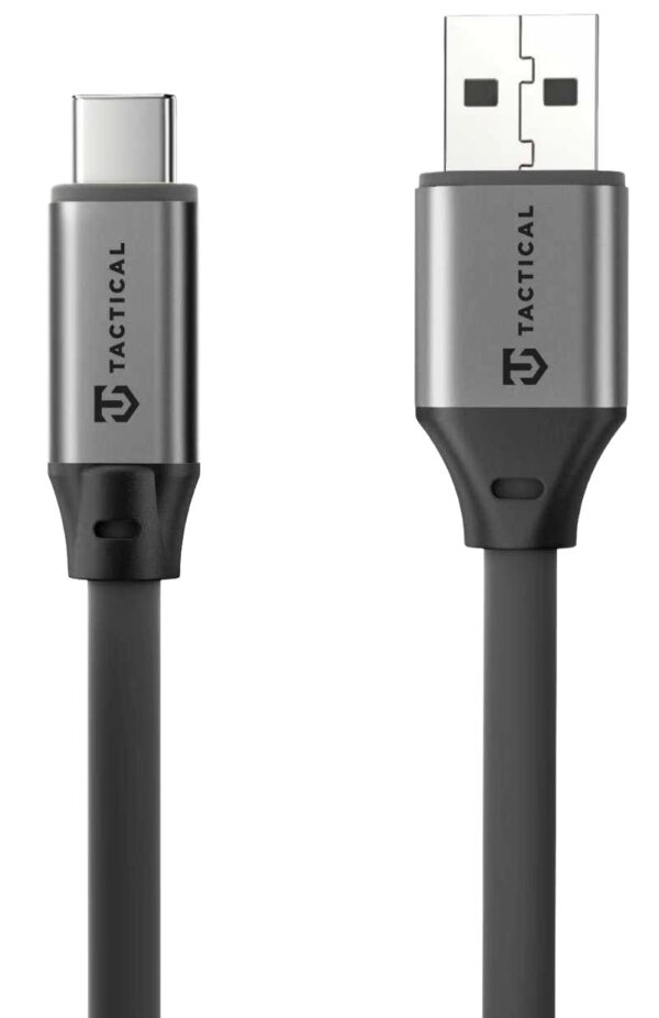 Tactical Fat Man 2.0 Cable USB-A/USB-C 1m Grey