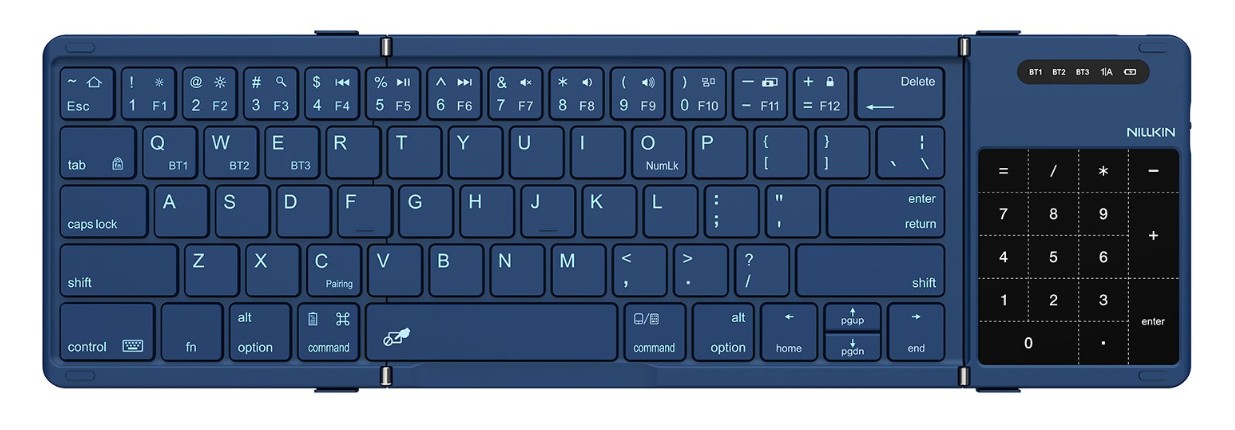 1-386 Nillkin Cube Kapesní Klávesnice Blue