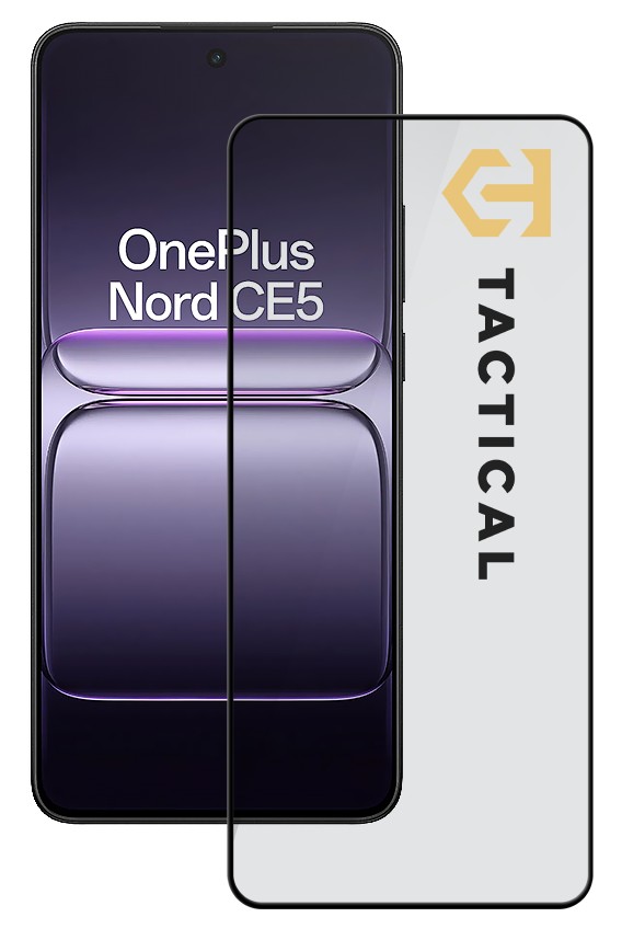 Tactical Glass Shield 5D sklo pro OnePlus Nord CE5 5G Black