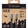 Tactical Fat Man 2.0 Cable USB-C/USB-C 1m Grey