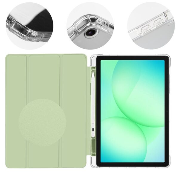 OBAL:ME MistyTab Pouzdro pro Samsung Galaxy Tab A11+ Light Green