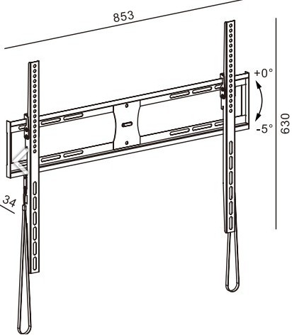 TB TV držák TB-851E