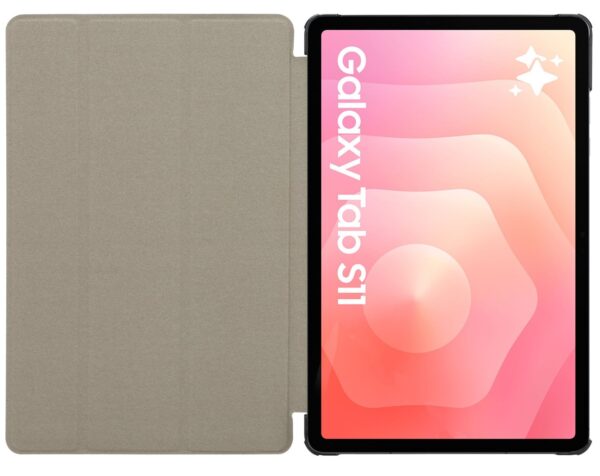 Tactical Book Tri Fold Pouzdro pro Samsung Galaxy TAB S11 Black