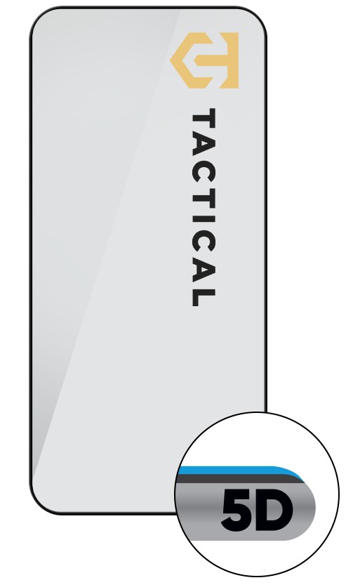 Tactical Glass Shield 5D sklo pro Vivo X300 Black