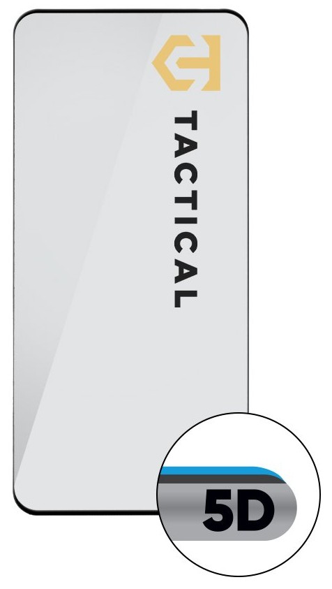 Tactical Glass Shield 5D sklo pro Xiaomi Redmi Note 15 4G/5G Black