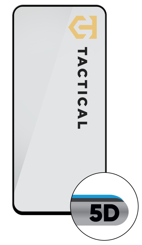 Tactical Glass Shield 5D sklo pro Honor X7d Black