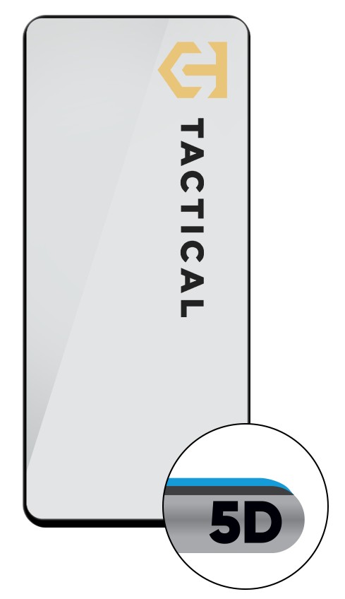 Tactical Glass Shield 5D sklo pro Motorola Moto G57 Power Black