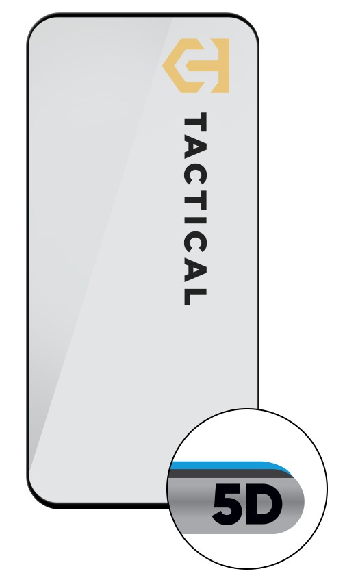 Tactical Glass Shield 5D sklo pro Xiaomi Redmi Note 15 Pro+ 4G/5G Black