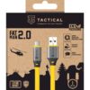 Tactical Fat Man 2.0 Cable USB-A/USB-C 1m Yellow