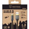Tactical Fast Rope Aramid 2.0 Cable USB-A/USB-C 1m
