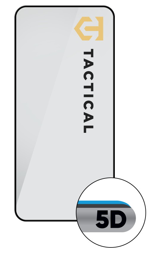 Tactical Glass Shield 5D sklo pro Xiaomi Redmi Note 15 Pro 5G Black