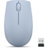 Lenovo 300/Cestovní/Optická/1 000 DPI/Bezdrátové USB/Modrá