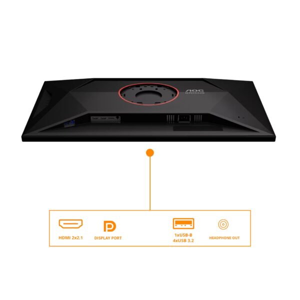 AOC Gaming/U32G4U/31,5"/IPS/4K UHD/160Hz/0,5ms/Černá/3R