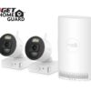 iGET HGNVK88002P - bateriový bezdrátový WiFi set FullHD 1080p, 8CH NVR + 2x FullHD kamera, aplikace