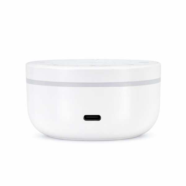 6-13 EVOLVEO Nubiloo – uspávací modul s bílým šumem, ukolébavkami a barevným světlem na dobrou noc