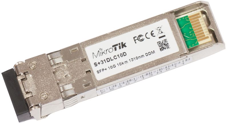 814_222 Mikrotik S+31DLC10D, SFP/SFP+ module 1G/10G SM 10km 1310nm