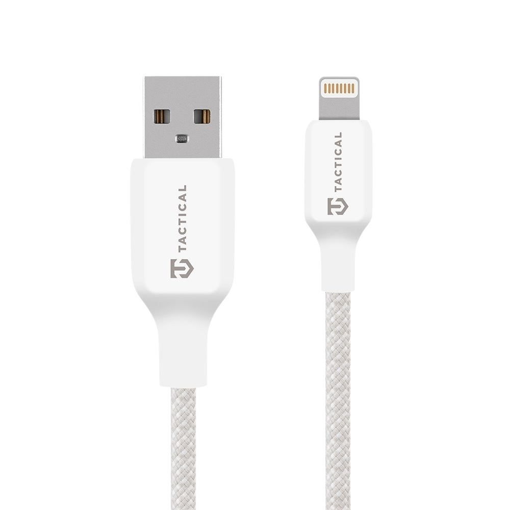 8596311283291-1 Tactical Stitch Thread Cable USB-A/Lightning 1m White