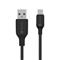 Tactical Stitch Thread Cable USB-A/USB-C 0.3m Black