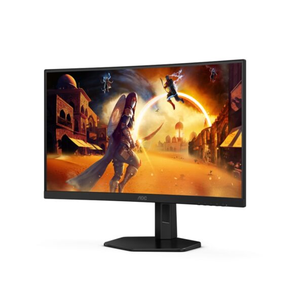 AOC AGON/Gaming CQ27G4X/27"/VA/QHD/180Hz/1ms/Black/3R
