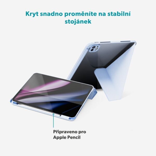 Epico Flip Case iPad Pro 12,9" (2018-2022)/Air 13" M2-M4 - světle modrá