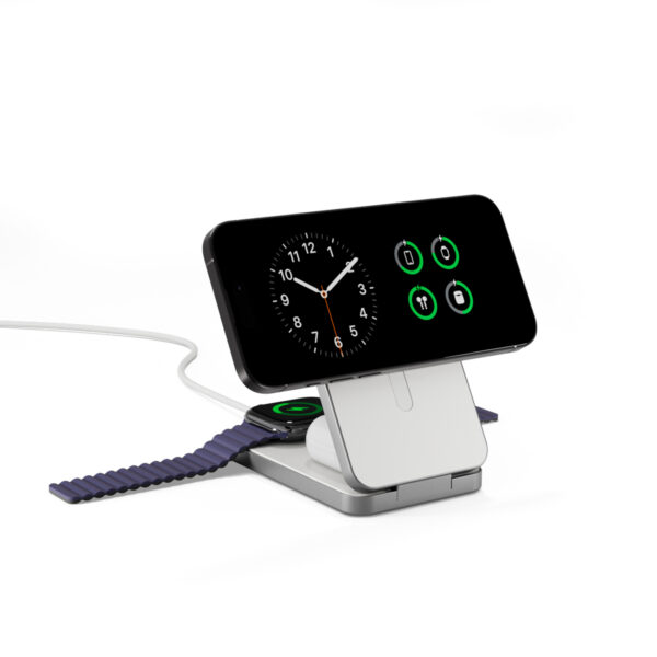 EPI-PH-EF50-01 Epico UltraBase 4in1 8000mAh Fold powerbanka & bezdrátový nabíjecí stojánek EF50