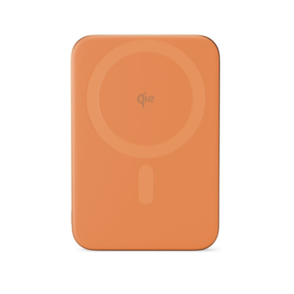 Epico Qi2 5000mAh Alu Mag+ PowerBanka EM51 - oranžová