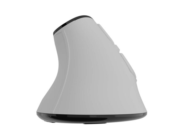 Vertikální bezdrátová myš Natec EUPHONIE PRO/Vertikální/Optická/Pro praváky/4 000 DPI/USB+BT/Bílá