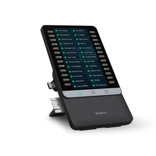 Yealink EXP55, rozšiřující modul s LCD pro telefony T7x/T8x, 26 tlačítek