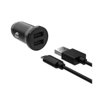 FIXCC15N-2UM-BK_s Nabíječka FIXED 2xUSB,USB/micro USB kabel,1m, 15W