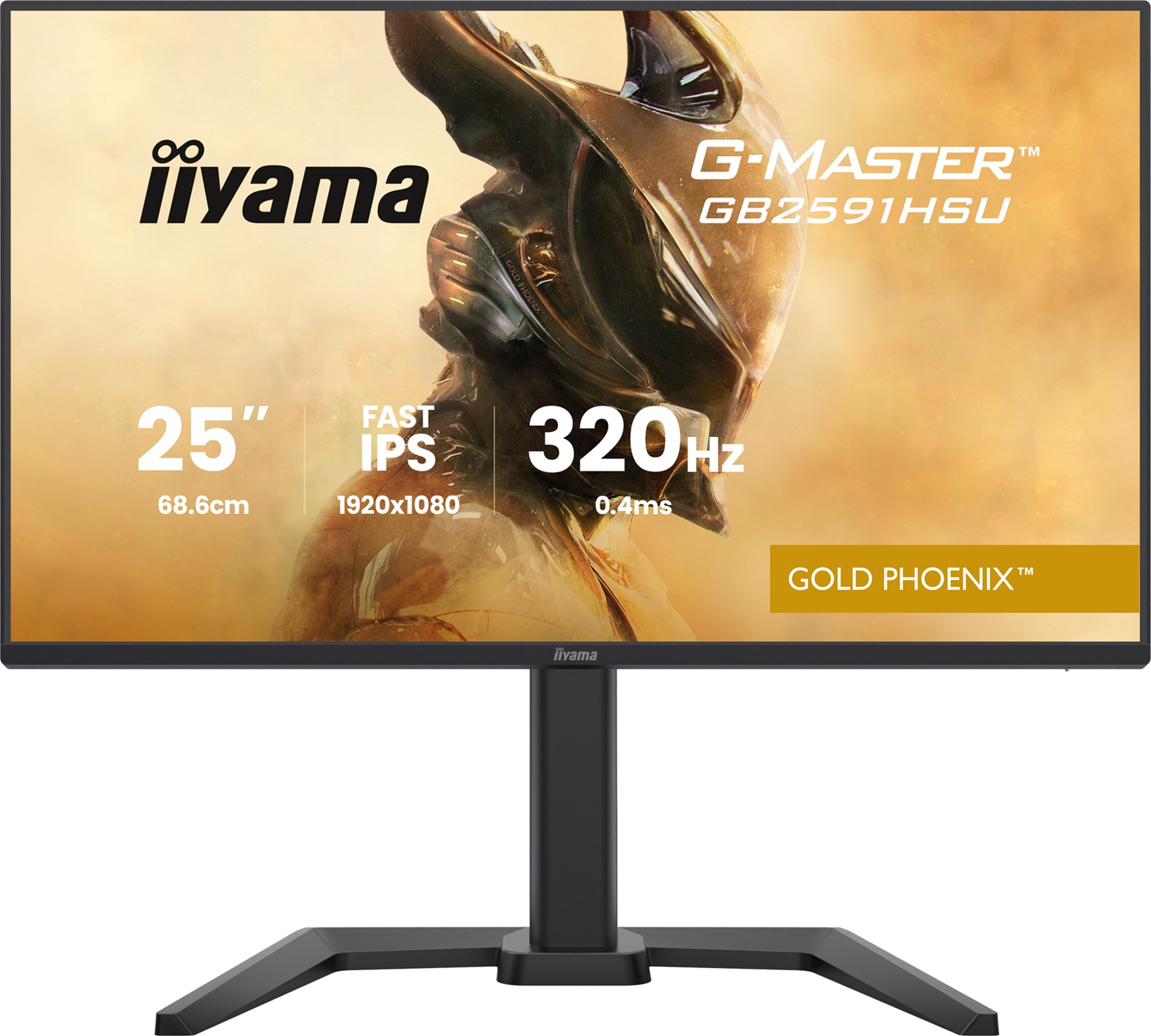 GB2591HSU-B1-10- iiyama G-Master/GB2591HSU-B1/24,5"/IPS/FHD/320Hz/0,4ms/Černá/3R
