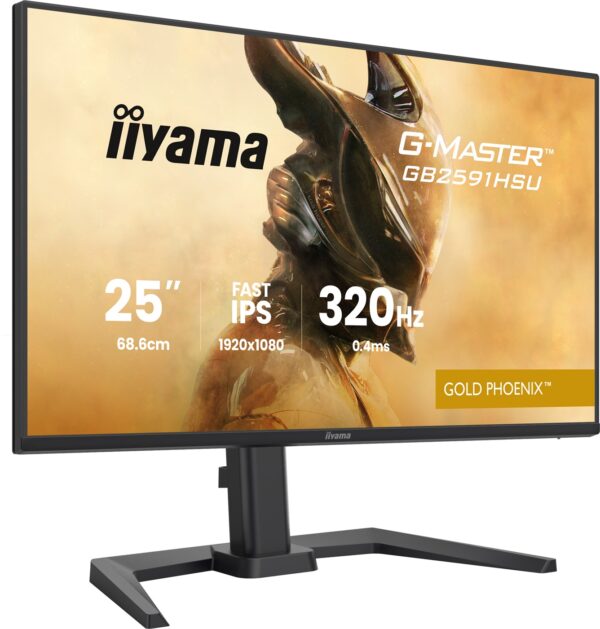 iiyama G-Master/GB2591HSU-B1/24,5"/IPS/FHD/320Hz/0,4ms/Černá/3R