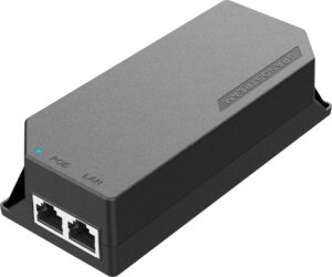 Grandstream Poe Injector GS-POE15W-MG,802.3af, 1x 2,5Gbps RJ45 IN/OUT, 20W