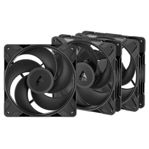 P14_Pro_Reverse_black_3Pack_g00_s ARCTIC P14 Pro Reverse (3-pack) - ventilátor do PC 140mm 4pin PWM PST reverzní design (balení 3ks)