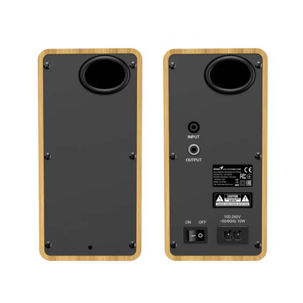 GENIUS SP-HF400 reproduktory, světlé dřevo