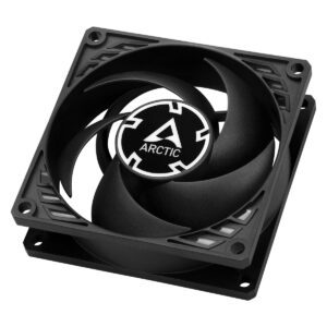 P_Series_P8_frontsideview_s ARCTIC P8 Silent Case Fan - 80mm case fan with low speed - Pack of 5 pcs