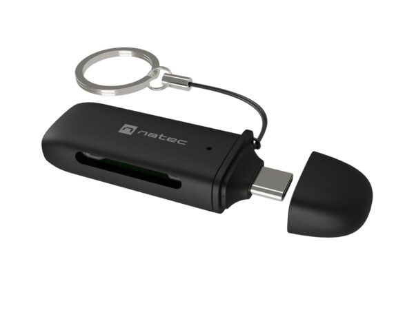 Scarab_C_NCZ-2365_render_1b Čtečka karet Natec SCARAB C SD/MICRO SD USB 3.2 GEN 1, Černá