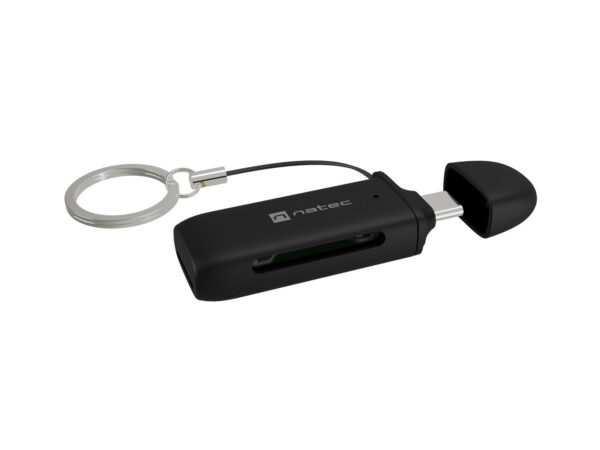 Scarab_C_NCZ-2365_render_2b Čtečka karet Natec SCARAB C SD/MICRO SD USB 3.2 GEN 1, Černá