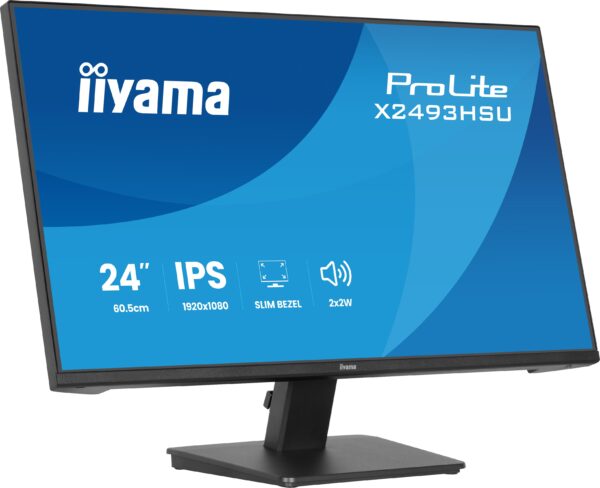 iiyama ProLite/X2493HSU-B1/23,8"/IPS/FHD/120Hz/1ms/Černá/3R