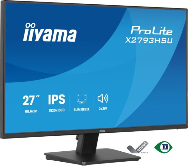 iiyama ProLite/X2793HSU-B1/27"/IPS/FHD/120Hz/1ms/Černá/3R