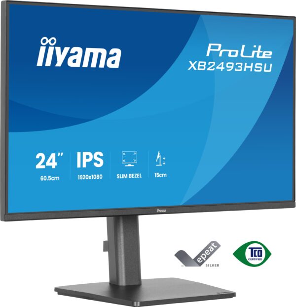 iiyama ProLite/XB2493HSU-B1/23,8"/IPS/FHD/120Hz/1ms/Černá/3R