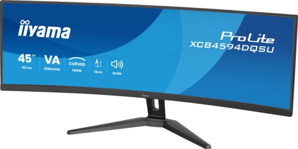 iiyama ProLite/XCB4594DQSU-B1/44,5"/VA/DQHD/75Hz/2ms/Černá/3R