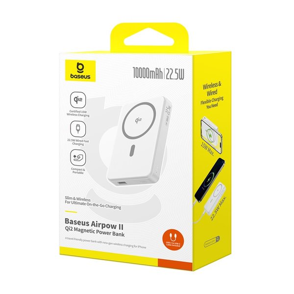 baseus-airpow-2-22-5w-qi2-magneticka-powerbanka-10000mah-moon-white-1-big_ies14127497 Baseus Airpow 2 22.5W Qi2 Magnetická Powerbanka 10000mAh Moon White