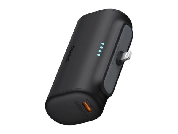 Baseus Compact (IP Edition) 20W Fast Charge USB-C Powerbanka 5000mAh Cluster Black