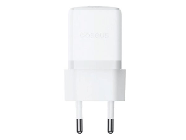 Baseus Palm Fast Nabíječka USB-C 20W + Datový Kabel USB-C/USB-C 1m White
