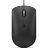 Lenovo 540/Kancelářská/Optická/2 400 DPI/Drátová USB-C/Černá