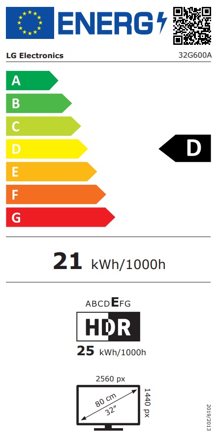 LG UltraGear/32G600A/32"/VA/QHD/180Hz/1ms/Černá/2R
