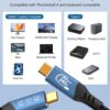 img-8-1-1 PremiumCord USB4™ Version2.0 80Gbps 16K@60Hz 240W Thunderbolt 3 a 4 kabel 1,2m