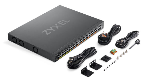 Zyxel XMG2230-52HP, L3, 16x 2.5G, 32x 1G,AC:960W PoE ,DC:2400W PoE,4xSFP+Uplink, 1Y NebulaFlexPro