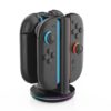 ipega-sw2051-nabijeci-stanice-s-rgb-pro-joycon-ovladace-nintendo-switch-2-black_ie14142088 iPega SW2051 Nabíjecí Stanice s RGB pro JoyCon Ovladače Nintendo Switch 2 Black